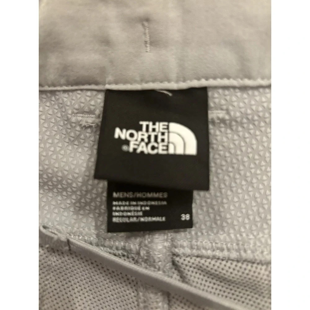 The North Face‎ Shorts Flashdry Drawstring Lined Pockets Gray Mens Sz 38 (37x7')